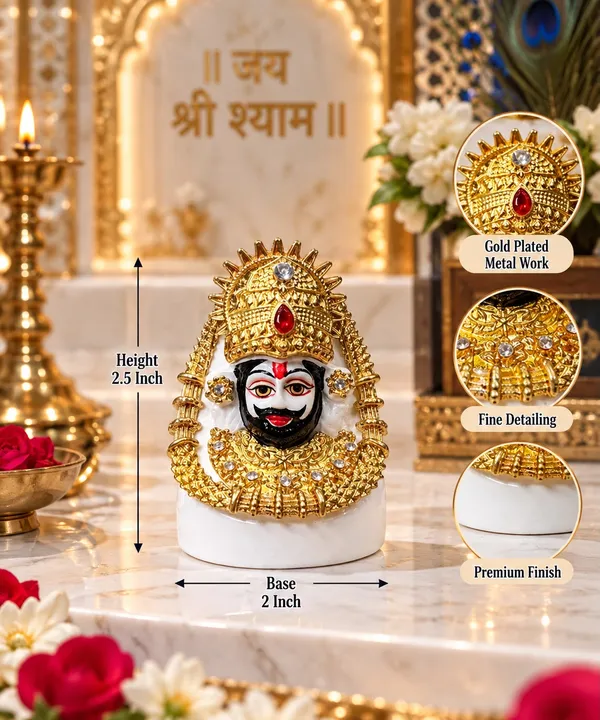 Gold_Tone_Ornate_Hindu_Deity_Figurine_With_White_Base