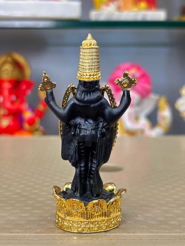 Black_Gold_Finish_Lord_Venkateswara_Religious_Idol