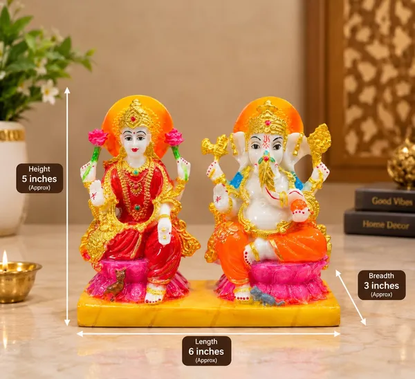 Divine_Lakshmi_Ganesh_Idol_in_Marble_Dust_–_5_Inch_|_Diwali_Puja_&_Home_Temple_Decor