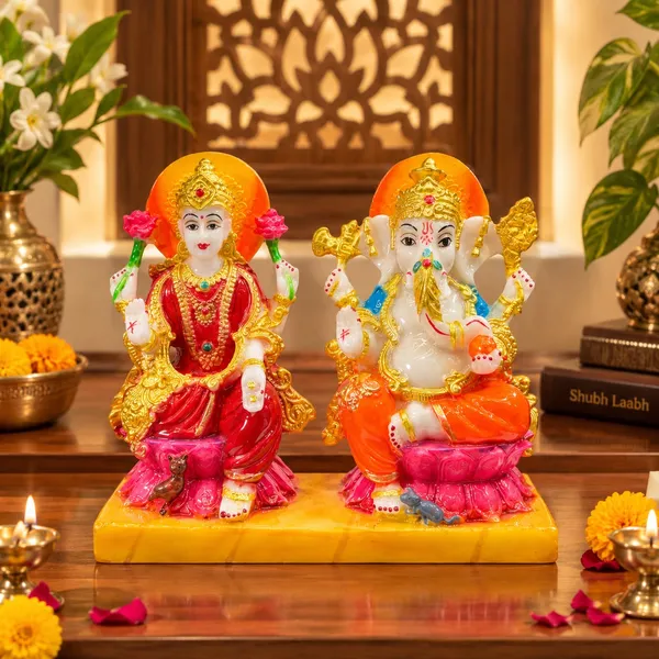 Divine_Lakshmi_Ganesh_Idol_in_Marble_Dust_–_5_Inch_|_Diwali_Puja_&_Home_Temple_Decor