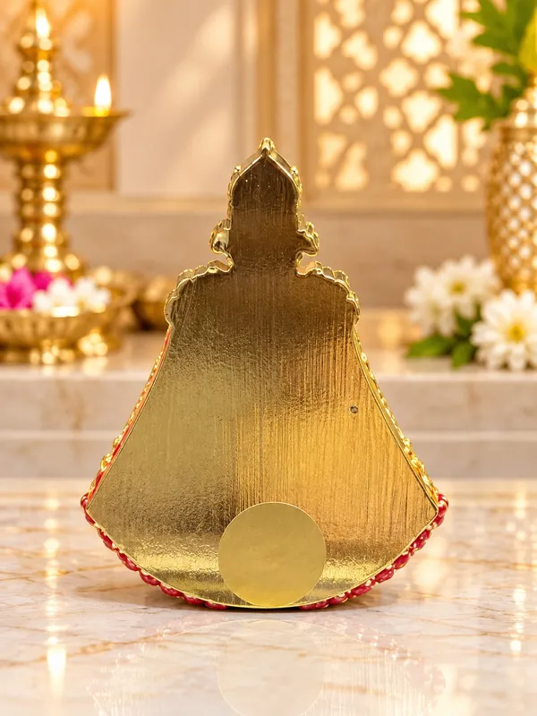 Gold_Plated_Khatu_Shyam_Ji_Idol_–_Polyresin_(7_cm)