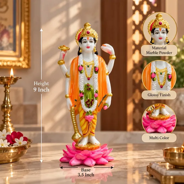 Glossy_Religious_Multicolour_Lord_Vishnu_Idol