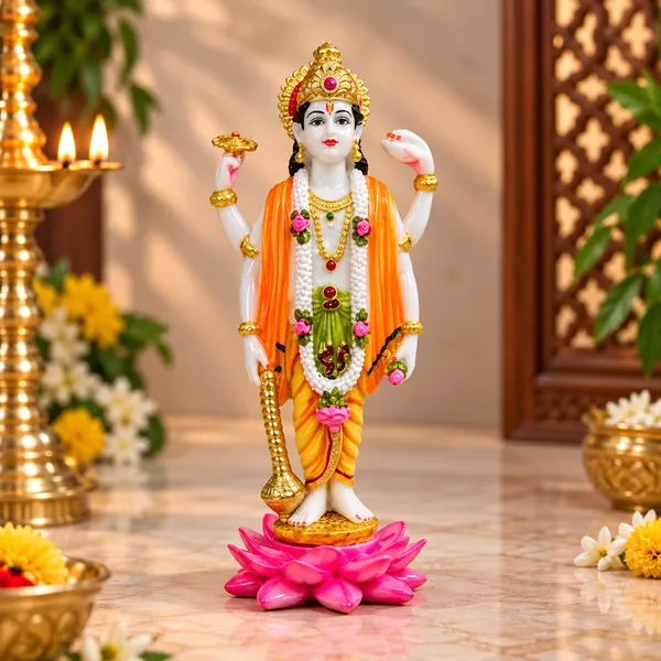 Glossy_Religious_Multicolour_Lord_Vishnu_Idol