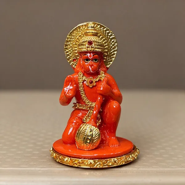 Red_Traditional_Hanuman_Idol