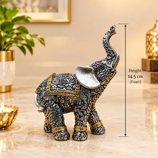Premium_Antique_Finish_Decorative_Elephant_Pair_–_Silver_|_Set_of_2
