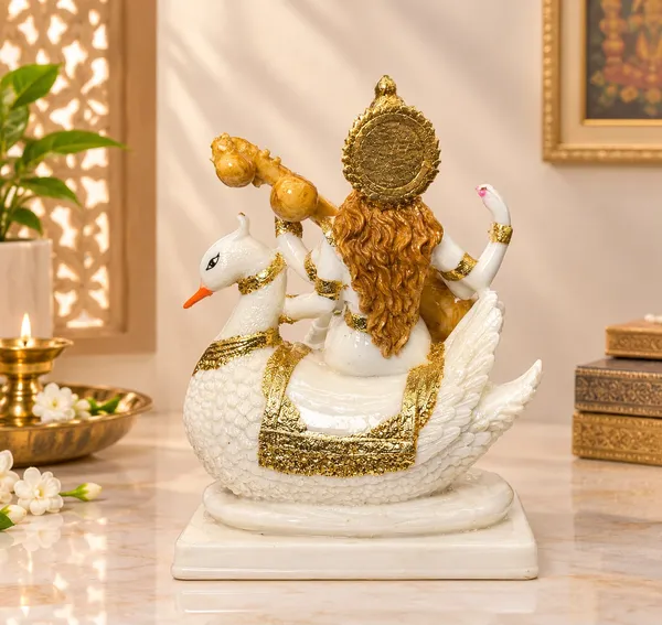 SARASWATI_MATA_IDOL_WITH_VEENA_-GOLDEN_FOIL_WORK_