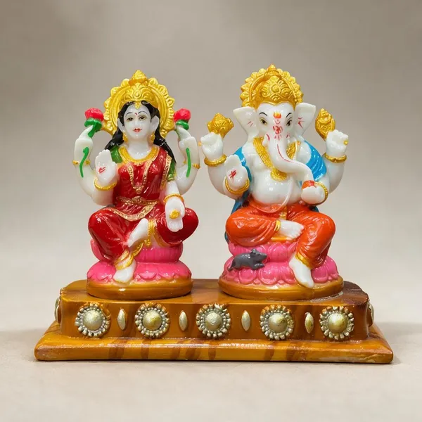 Decorative_Lakshmi_Ganesha_Idol_Set
