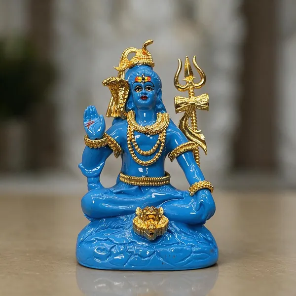 Blue_Lord_Shiva_Religious_Idol