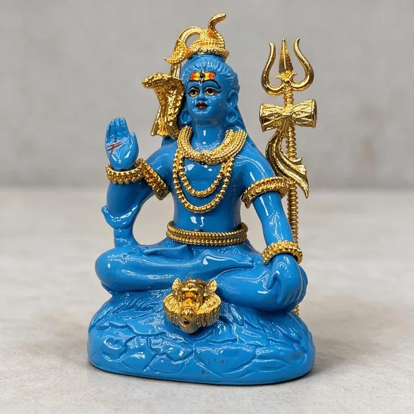 Blue_Lord_Shiva_Religious_Idol