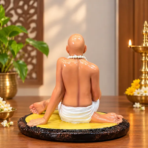 Multicolour_Seated_Monk_Meditation_Idol