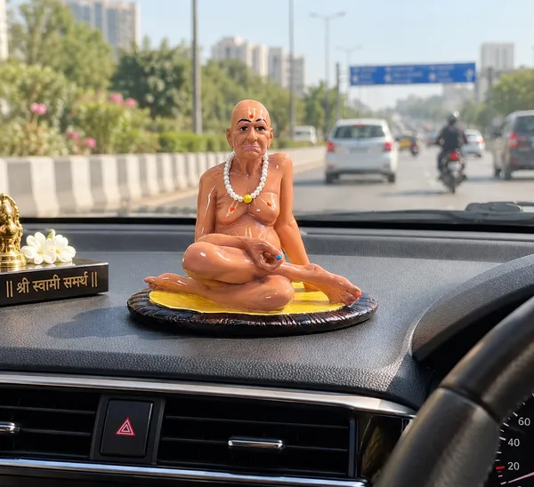Multicolour_Seated_Monk_Meditation_Idol