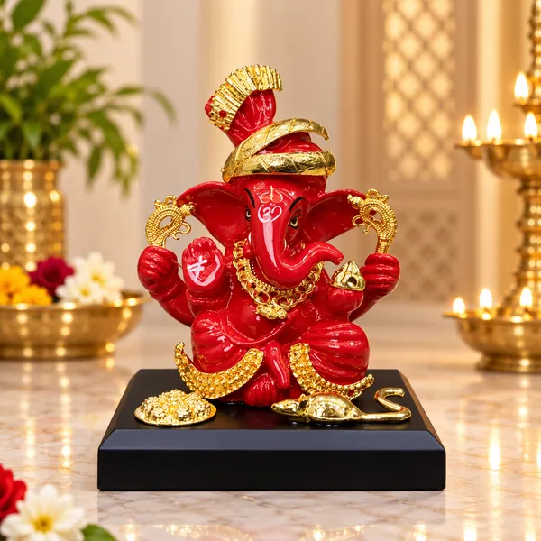 Red_Traditional_Lord_Ganesha_Idol