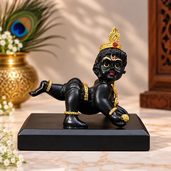 Black_Bal_Gopal_Crawling_Krishna_Idol