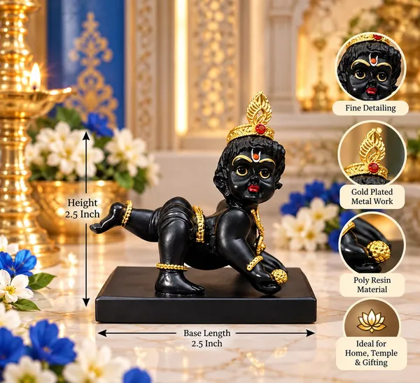 Black_Bal_Gopal_Crawling_Krishna_Idol