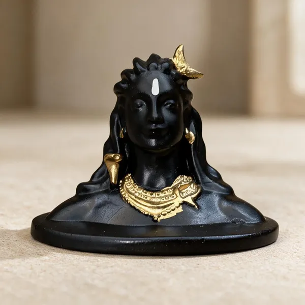 Black_And_Gold_Shiva_Religious_Idol_Pack_Of_4