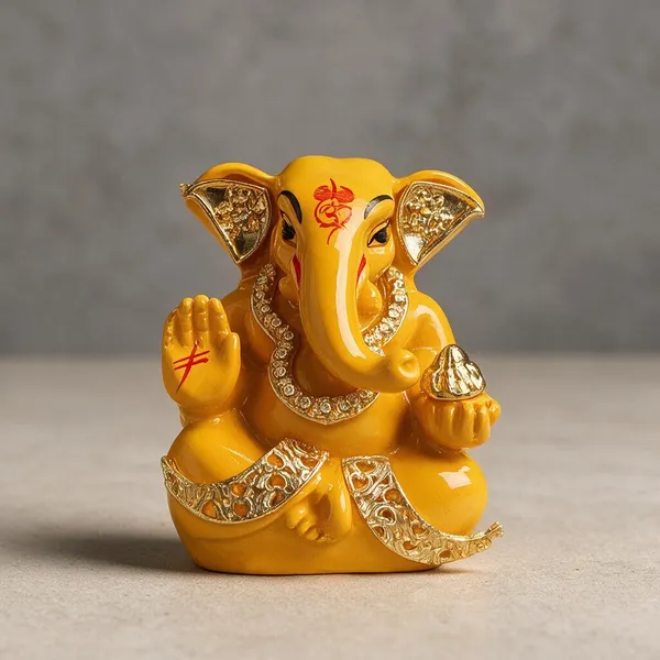 Orange_Embellished_Lord_Ganesha_Idol
