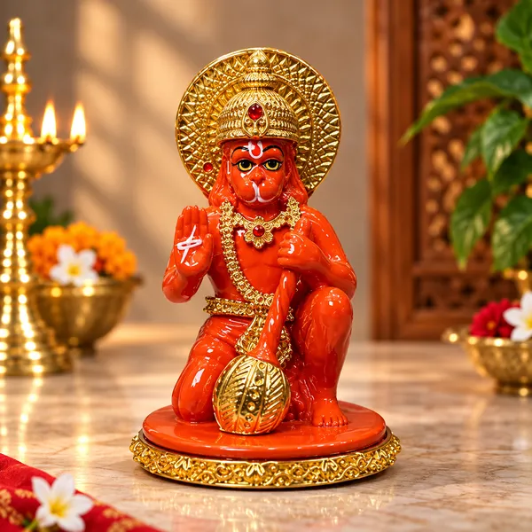 Red_Traditional_Hanuman_Idol
