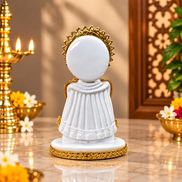 White_Religious_Khatu_Shyam_Idol