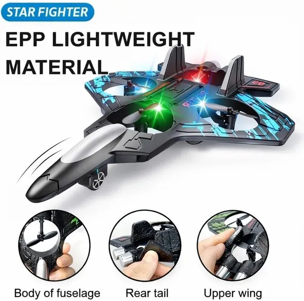 2.4Ghz_Remote_Control_Foam_Fighter_Aircraft_With_Stable_Flight_Handling_(Multicolor)