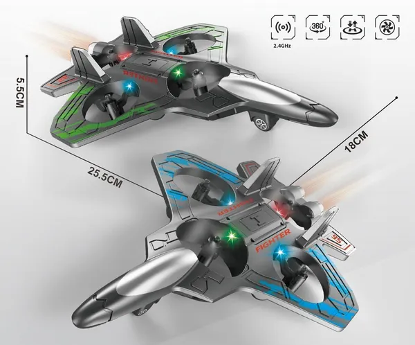 2.4Ghz_Remote_Control_Foam_Fighter_Aircraft_With_Stable_Flight_Handling_(Multicolor)