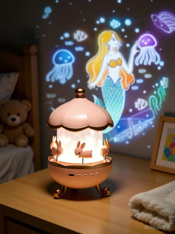 Rabbit_Night_Light_Projector|6_Set_Films_360_Rotating_Led_Lamp_Kids_Room_Decor_Night_Lamp_(6_Cm_Multicolor)