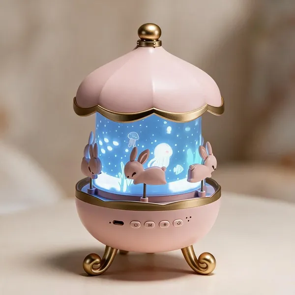 Rabbits_Star_Rotating_Night_Lamp_Projector_For_Kids_&_Baby-6_Set_Films_(Pink)_Night_Lamp_(12_Cm_Pink)