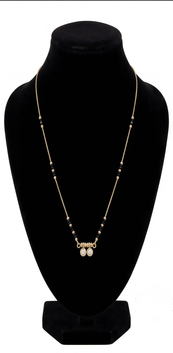 Micro_Polish_Short_Gold_Plated_Cz_Mangalsutra