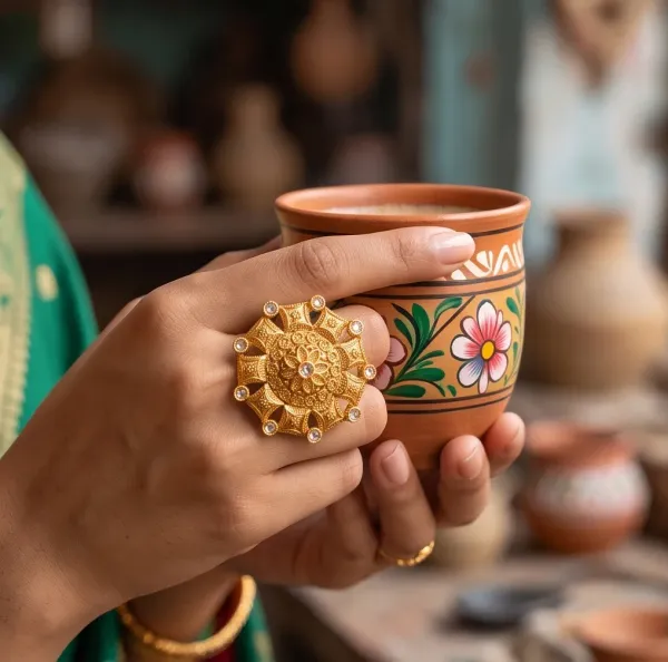 Traditional_Gold_Tone_Floral_Statement_Ring_With_White_Stone_Accents