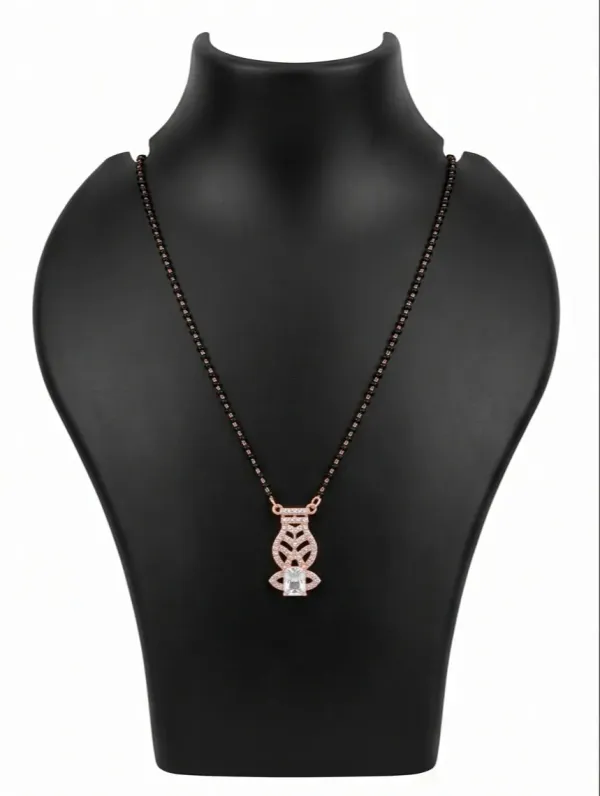 Aria_Rose_Gold_Geometric_Daily_Wear_Short_Mangalsutra
