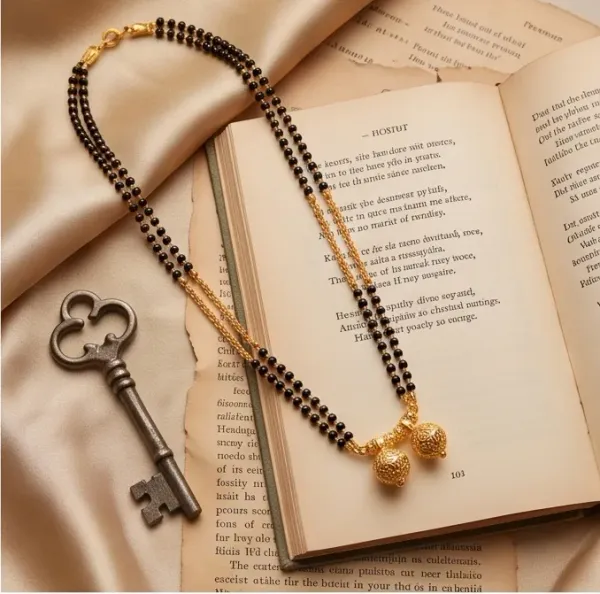 Maharashtrian_Short_Gold_Wati_Mangalsutra