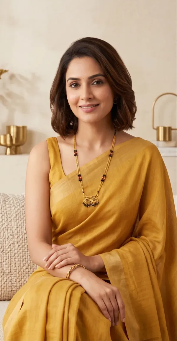 Premium_Short_Micro_Polish_Gold_Plated_Mangalsutra_With_Ruby_Black_Bead_Detailing