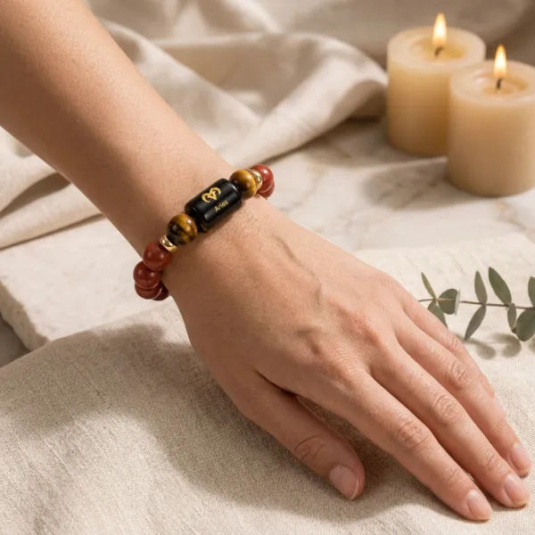 Aries_(_Mesha_)_Zodiac_Sign_Bracelet_8Mm