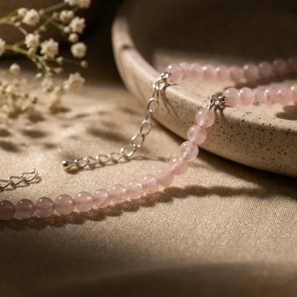 Natural_Rose_Quartz_Anklet