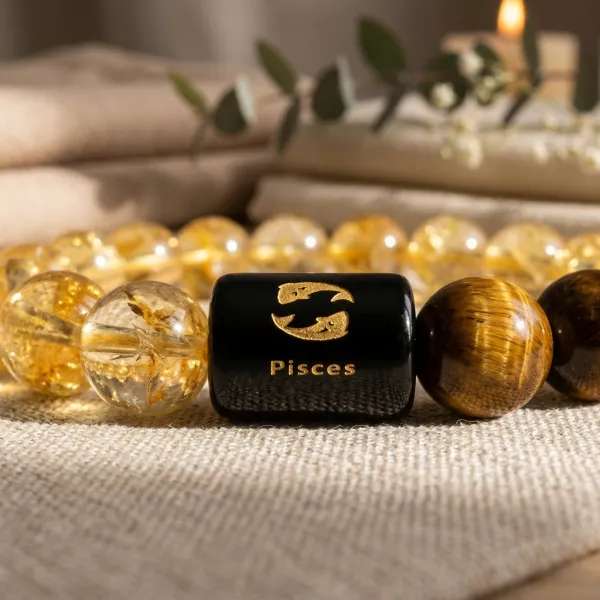 Pisces_(_Meena_)_Zodiac_Sign_Bracelet_8Mm