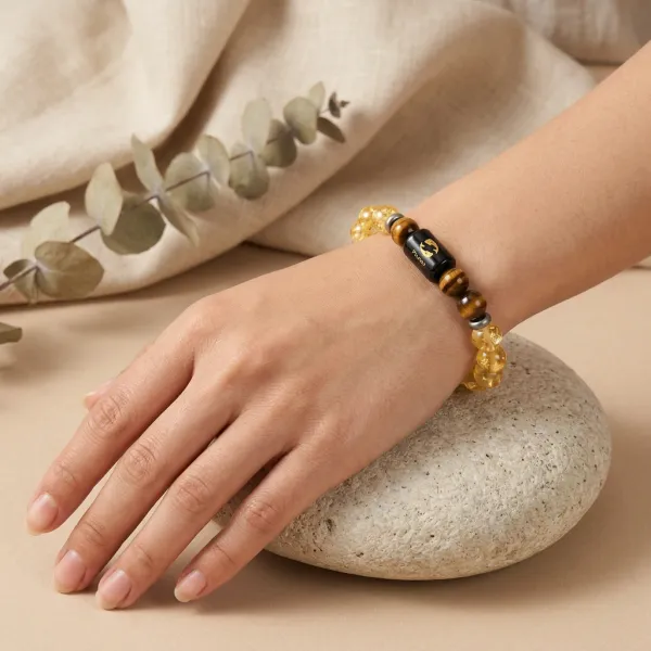 Pisces_(_Meena_)_Zodiac_Sign_Bracelet_8Mm