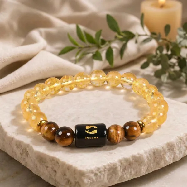 Pisces_(_Meena_)_Zodiac_Sign_Bracelet_8Mm