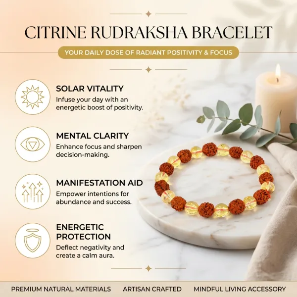 Rudraksha_&_Citrine_Bracelet