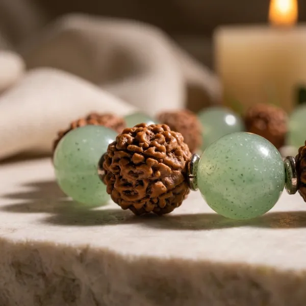 Rudraksha_&_Green_Aventurine_Bracelet