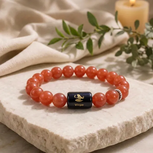 Virgo_(_Kanya_)_Zodiac_Sign_Bracelet_8Mm