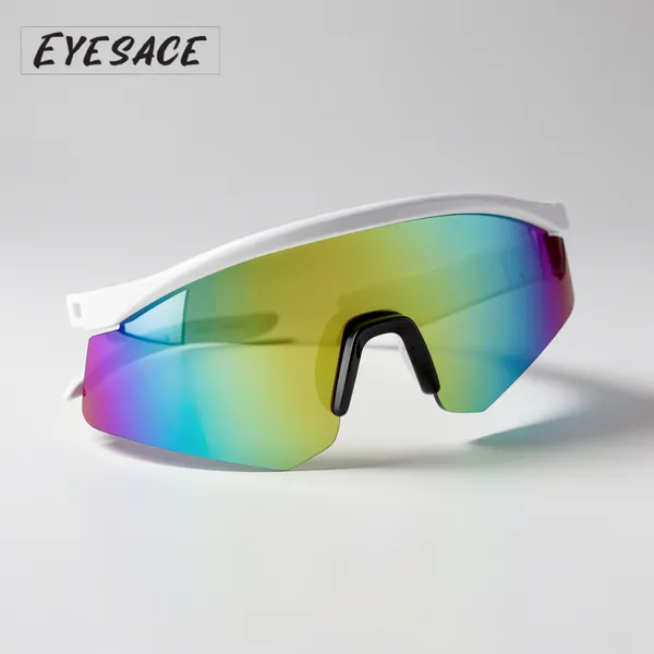 White_Metal_Wraparound_Shield_Mirrored_Sunglasses_For_Unisex