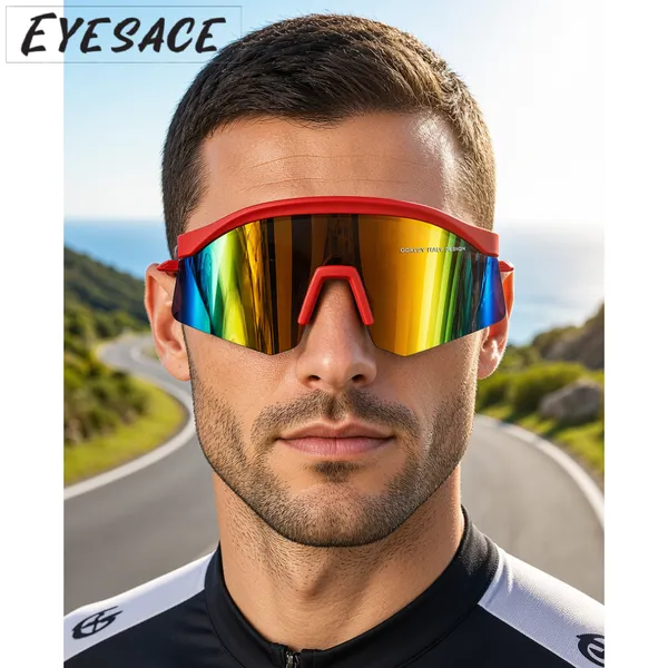 Red_Metal_Wraparound_Shield_Sunglasses_For_Unisex