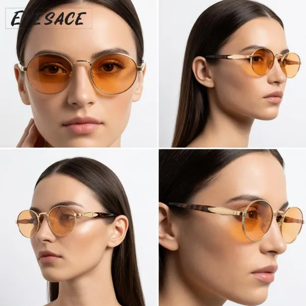 Gold_Stainless_Steel_Retro_Oval_Ellipse_Uv400_Sunglasses_For_Unisex