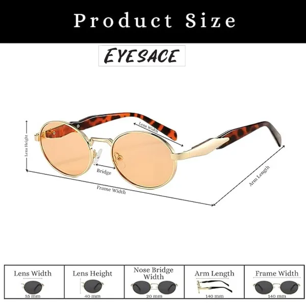Gold_Stainless_Steel_Retro_Oval_Ellipse_Uv400_Sunglasses_For_Unisex
