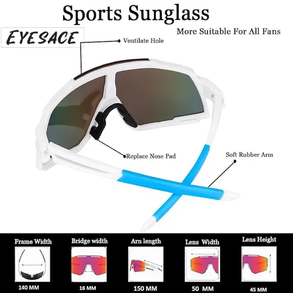 White_Metal_Plastic_Polarized_Sports_Uv400_Sunglasses_For_Unisex