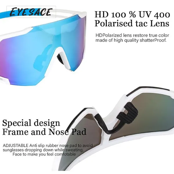 White_Metal_Plastic_Polarized_Sports_Uv400_Sunglasses_For_Unisex