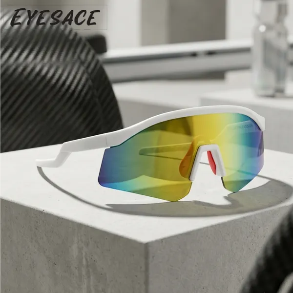White_Metal_Wraparound_Shield_Mirrored_Sunglasses_For_Unisex