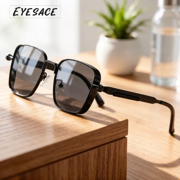 Black_Metal_Square_Frame_Sunglasses_For_Unisex