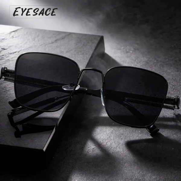 Black_Metal_Square_Frame_Sunglasses_For_Unisex