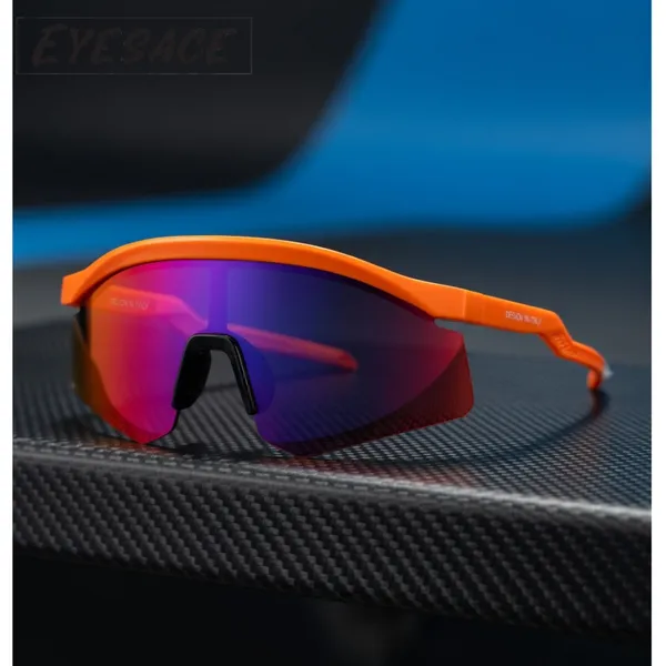 Red_Metal_Wraparound_Shield_Sunglasses_For_Unisex