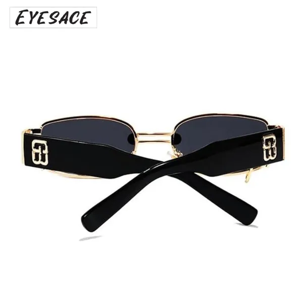 Black_Metal_Rectangular_Uv400_Sunglasses_For_Unisex